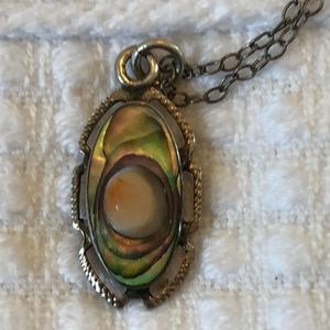 Sterling Vintage necklace with pendant